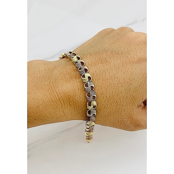 ❤️ Real 10k Gold bracelet multi-tone